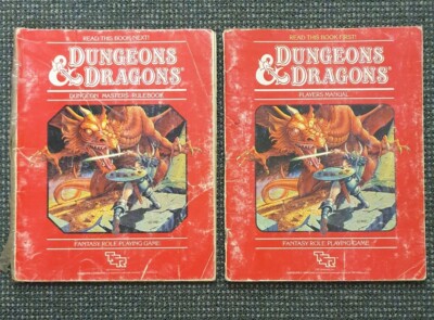 🔶️TSR DUNGEONS & DRAGONS 1983 BASIC RULES SET 1 D&D 1011 RETRO VINTAGE ...