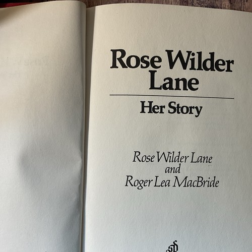 Give Me Liberty, Rose Wilder Lane, First Edition 1936 No Jacket - Picture 5 of 12