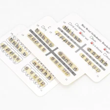 Dental Orthodontic Bracket Mini Standard MBT Roth.022 3 4 5 Hook MIM Monoblock