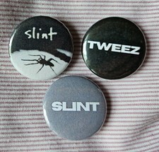 Slint (Post rock) three 25mm button badges inc 'Spiderland'. Free UK P&P!