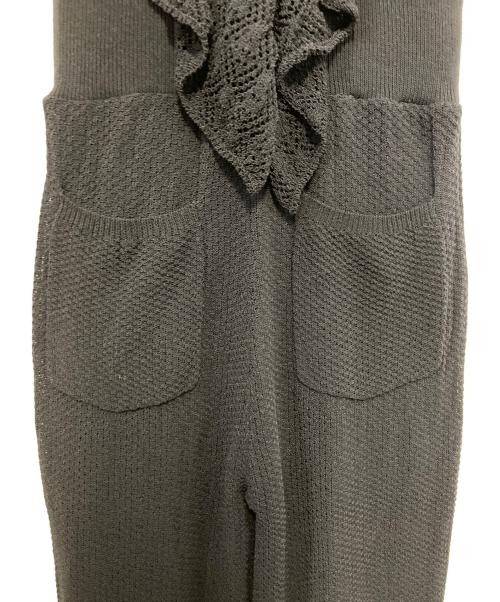 Ameri                    MEDI RUFFLE KNIT ROMPERS… - image 4