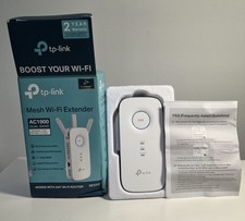 TP-Link RE550 AC1900 Wireless Dual Band Wi-Fi Range Extender Booster