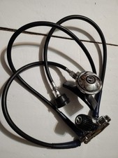 Aqua Lung Calypso III 1st  2nd Stage Scuba Regulator w/Pressure Gauge