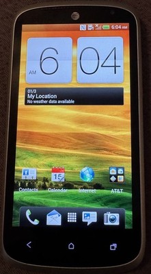 HTC One VX PM36100 8GB White  (ATT) Very Good Used Fast Ship Very Rare