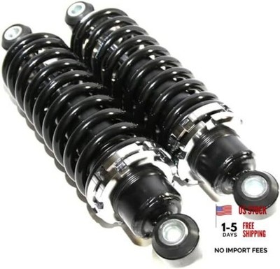 Rear Left & Right Street Rod Coil Over Shock Pound Black Coated 250 Pound