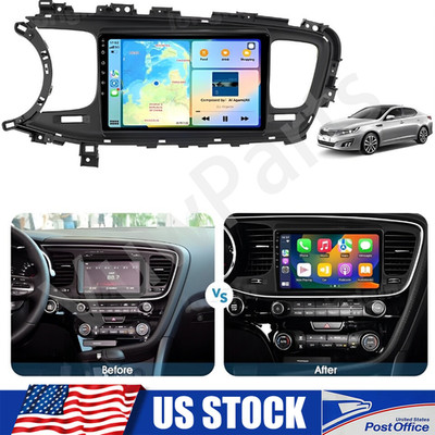 9'' CarPlay W/ Cam Stereo Android Radio GPS Navi For Kia Optima K5 2011-2015 US