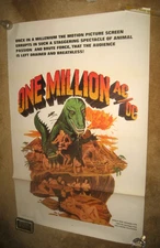 ONE MILLION AC / DC  (1969)   X RATED  DINOSAURS / ED WOOD   !