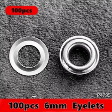 6Mm / 10Mm Eyelet Pliers Kit Tools Portable Hand Press Metal Grommet Hole Punch 