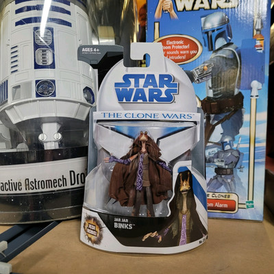 Hasbro Star Wars Clone Wars Animated No. 24 Jar Jar Binks Action Figure