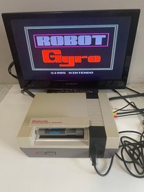Gyromite NES Nintendo Entertainment System Video Game R.O.B. Robot Tested