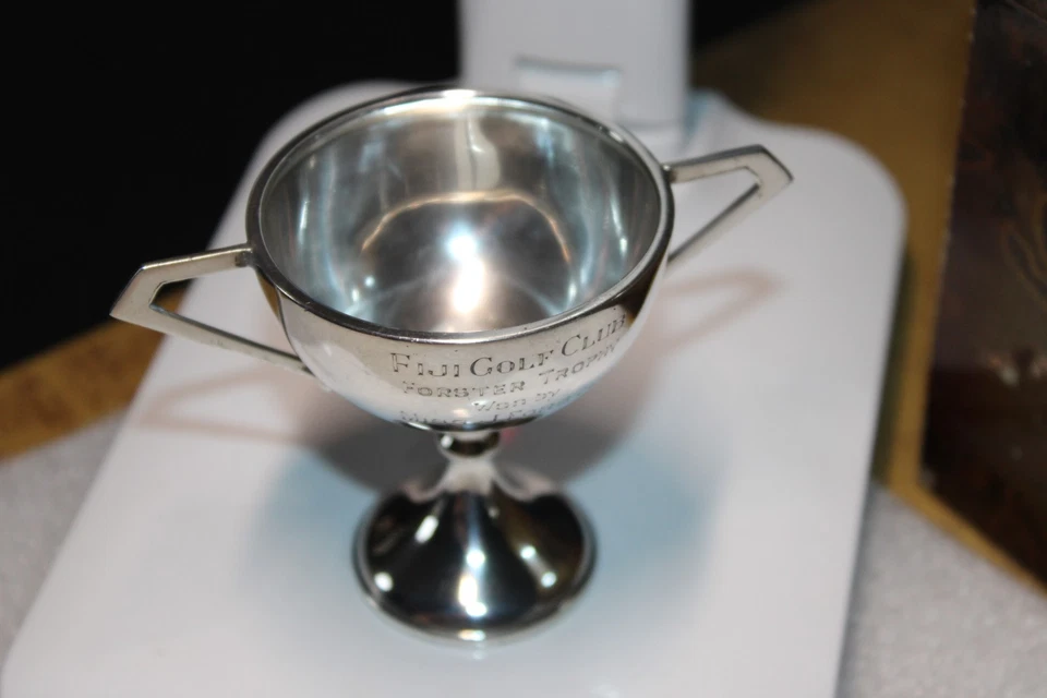 2 Handled Sterling Silver Trophy Cup - Mappin & Webb - Birmingham - 1935 - image 2 of 4