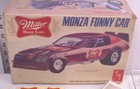 AMT MILLER HIGH LIFE CHEVY MONZA FUNNY CAR MODEL KIT BOXED 2805