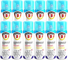 12 x 500ml Intensiv XL Bremsenreiniger Teilereiniger Spraydose Entfetter Burtech