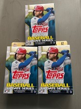 3 - 2020 Topps Baseball Update Series Hanger Box Target Exclusive New & Sealed