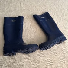 LaCrosse Rubber Boots Size 7 Made in USA color navy blue