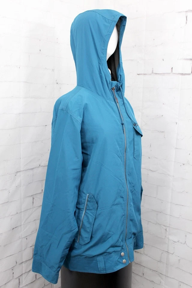 Jaqueta Holden Windbreaker, Masculina Grande, Azul Pacífico, Nova - Imagem 4 de 4