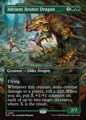 Ancient Bronze Dragon 2487 M Normal SLD MTG NM