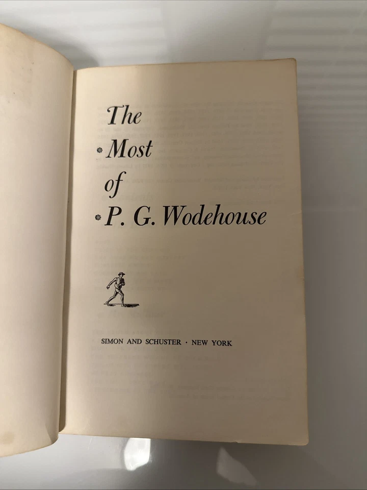 The Most of P.G. Wodehouse (1969 First Paperback Printing)  Foto 3 de 4