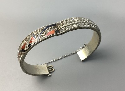 Vintage ALLCO Hinged Clamper Bangle Bracelet