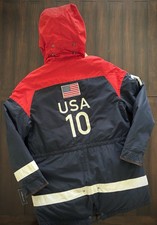 Polo Ralph Lauren Olympic 2010 Jacket Team USA Parka NAVY Men s L NWT Rare