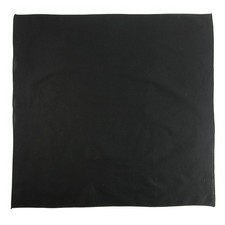 CTM 27 Inch Extra Large Cotton Solid Color Bandana Pack of 6 