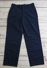 Red Kap Dura-Kap Industrial Uniform Work Pants Blue Mens 34 34"x33" 