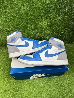 Size 9 - Jordan 1 Retro OG High True Blue | eBay