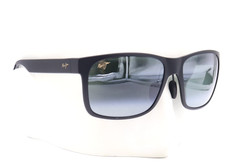 New Maui Jim RED SANDS ASIAN FIT Gray Sunglasses 432N-2M / MJ0432SA-001