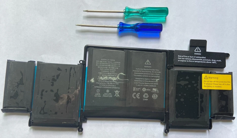 Genuine OEM A1493 A1582 Battery Macbook Pro 13" Retina A1502 Late 2013 Mid 2014 - Image 4 of 4