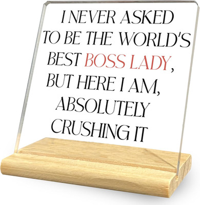 I Never Asked to Be the World'S Best Boss Lady but Here I Am Absolutely Crushing