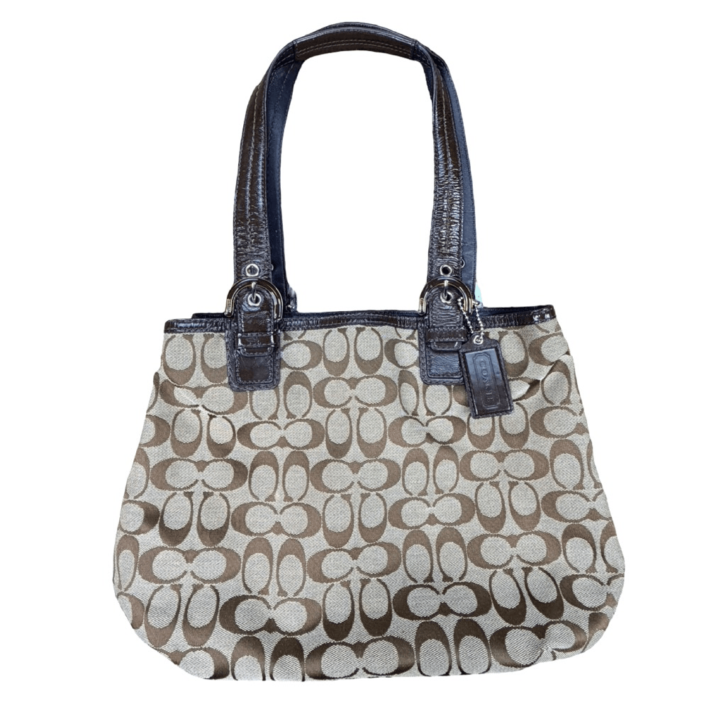 COACH SoHo Signature Tote Bag - H1160-F17401 13” x 11” x 4.5