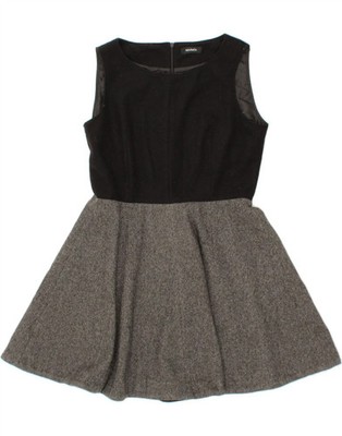 Max Mara, Max & Co. ärmelloses A-Linien Kleid Größe 38 schwarz mit Wollrock