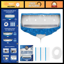 Mini Split AC Cleaning Bag 360 Waterproof Fits 27-39in Systems Kit with Gu