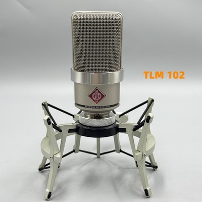 New TLM 102  Neumann Large Diaphragm Condenser Microphone Studio Set Shockmount
