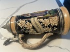 Vintage Ceramic Pewter Lid Beer Stein 16 oz Collectible — photo 2