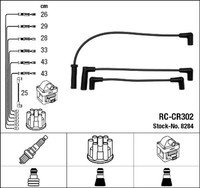 Ngk ZüNdleitungssatz 8284 FüR Jeep Wrangler Cherokee Yj Zj Tj Xj Zg 1 2 4X4