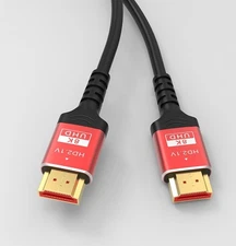 8K HDMI to HDMI 2.1 Cable Cord UHD HDTV Ultra High Speed 3D Dolby HD HDCP 5ft