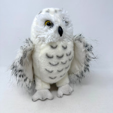 Douglas Snowy Owl Plush Stuffed Animal White Wizard Pet Bird Cute Cuddle Toy 9"