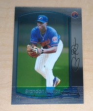 Brandon Phillips 2000 Bowman Chrome #347 - Montreal Expos Reds Rookie Card. rookie card picture