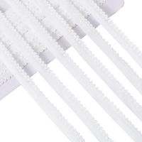 Elastische Spitzenborte 12Mm FüR DIY Dekorationen Hochzeitskleider & Kleidung