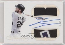 2017 Panini Flawless Rookie 9/25 David Dahl #DRPA-DD2 Dual Patch Auto 2l4
