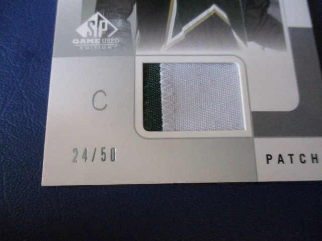 2000-01 SP Game Used Tools of the Game Patch # 24/50 #P-MO Mike Modano Dallas - Image 2 of 3