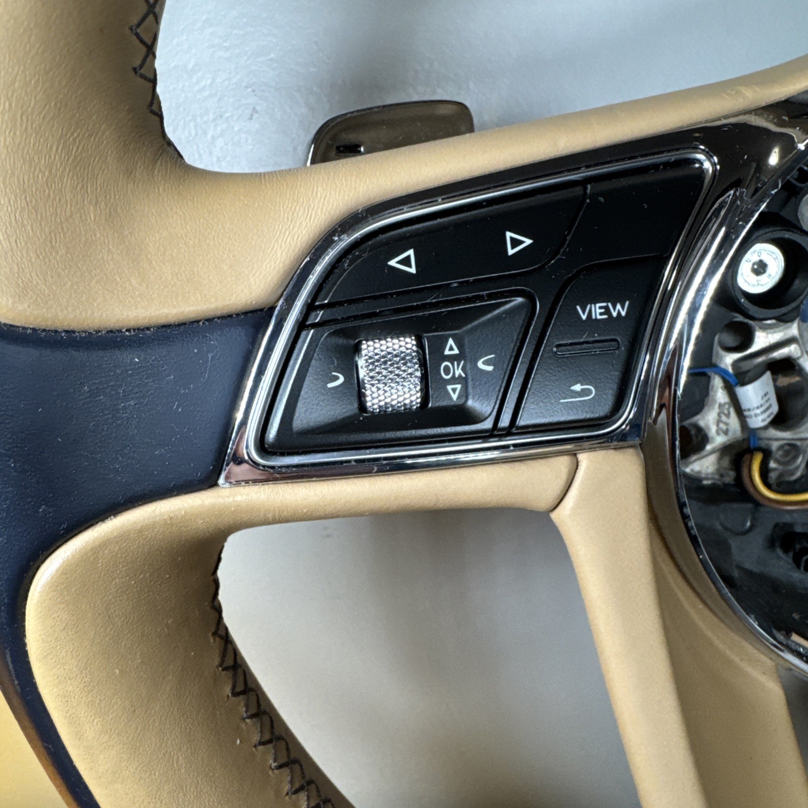 OEM Bentley Bentayga GBR 2016 Leather steering wheel