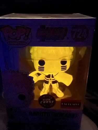 Funko Pop! Vinyl: Naruto - Naruto (Hokage) - AAA Anime (Exclusive) #724 GITD