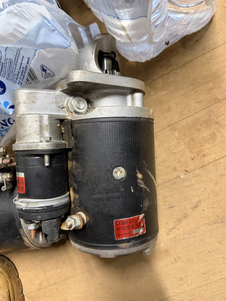 Starter Motor for Case IH, Fiat, Ford / New Holland - Two Available - Near New - image 2 of 2