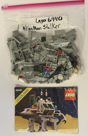 VINTAGE SPACE LEGO 6940 ALIEN MOON STALKER COMPLETE w/ MANUAL