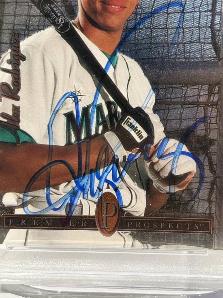 Alex Rodriguez AUTO 1994 Upper Deck SP #15 Foil Rookie PSA AUTHENTIC RC HOF - Image 3 of 4