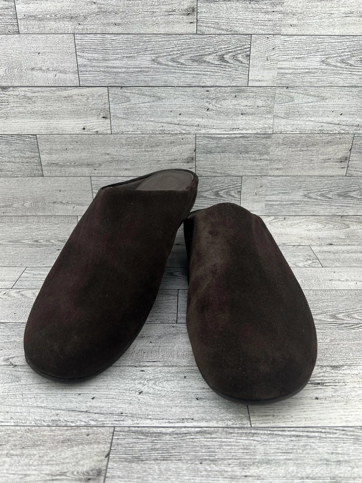 Zapatillas FitFlop Para Hombre Talla 11 Marrón Gamuza Sin Cordones Cómodas iQushion Q29-167 Foto 2 de 4