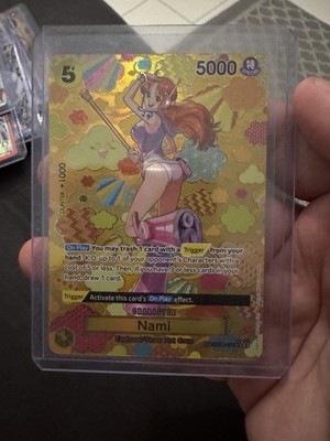 One Piece Nami OP08-106 SR Englisch