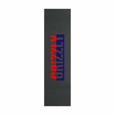 Grizzly Griptape ''Two Faced'' Skateboard Deck Grip Tape (Red) Griptape